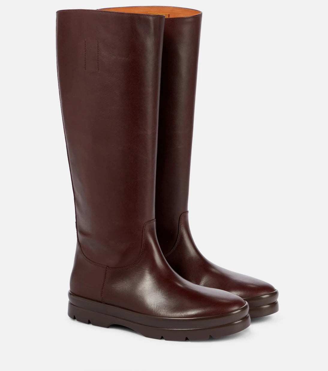 The Row - Billie leather knee-high boots