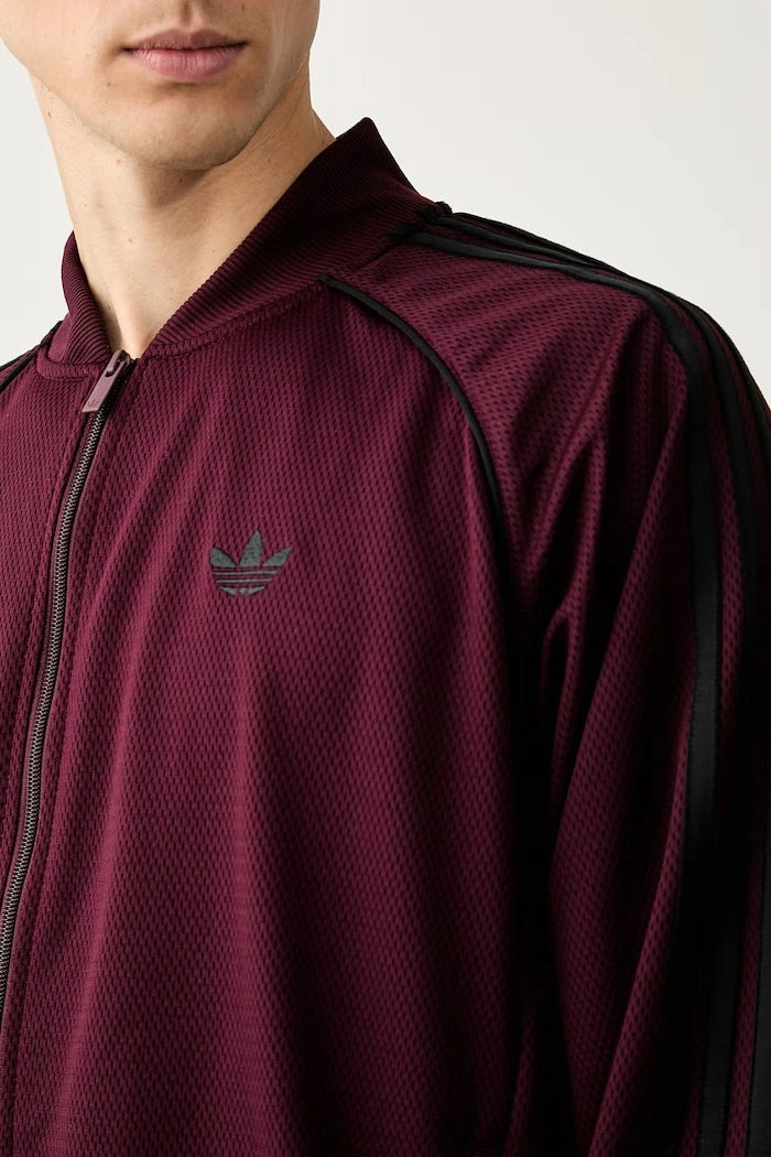 adidas Originals Erkek Fermuarlı Sweatshirt SST Adicolor Classic Mesh