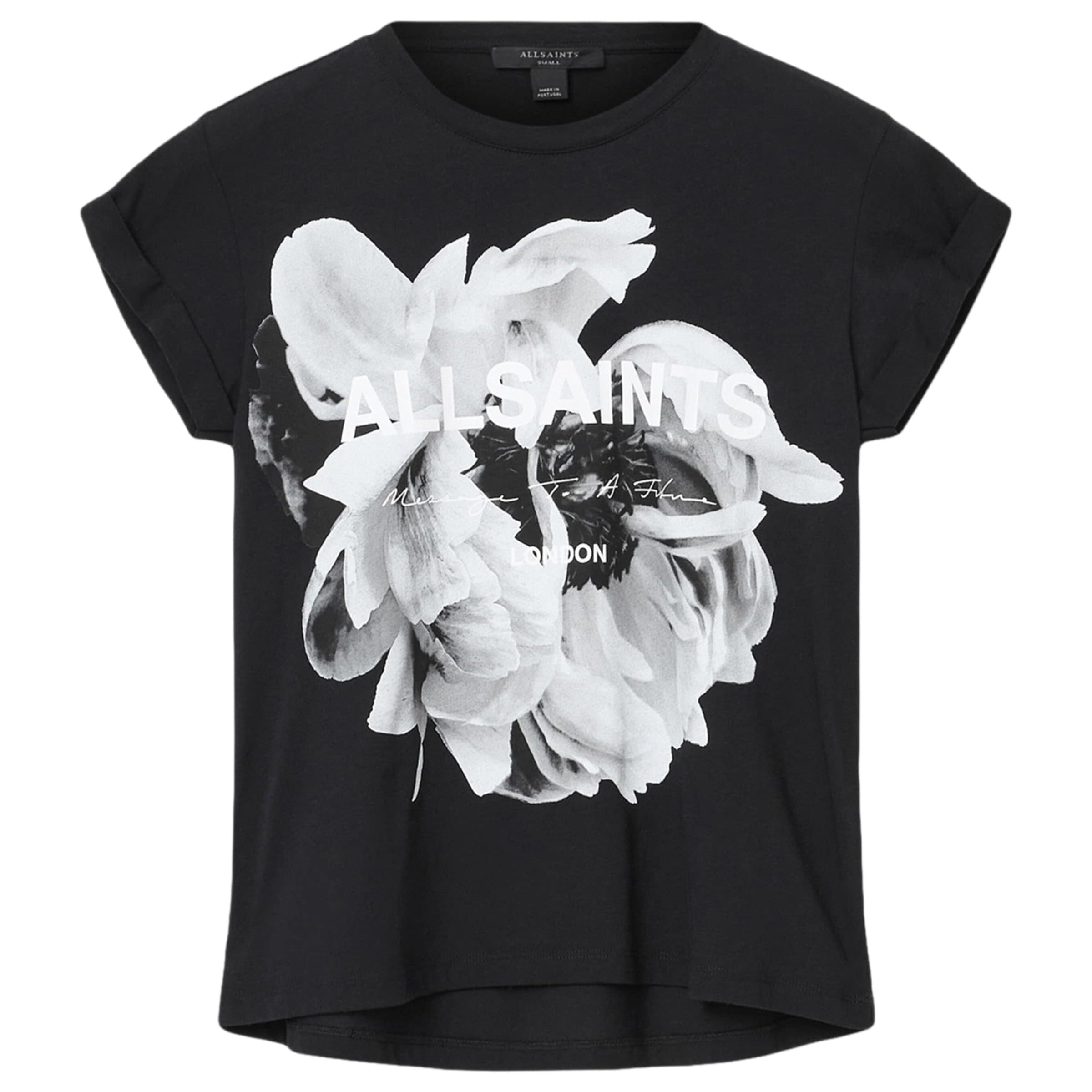Black Organic Cotton Lena Anna T-Shirt