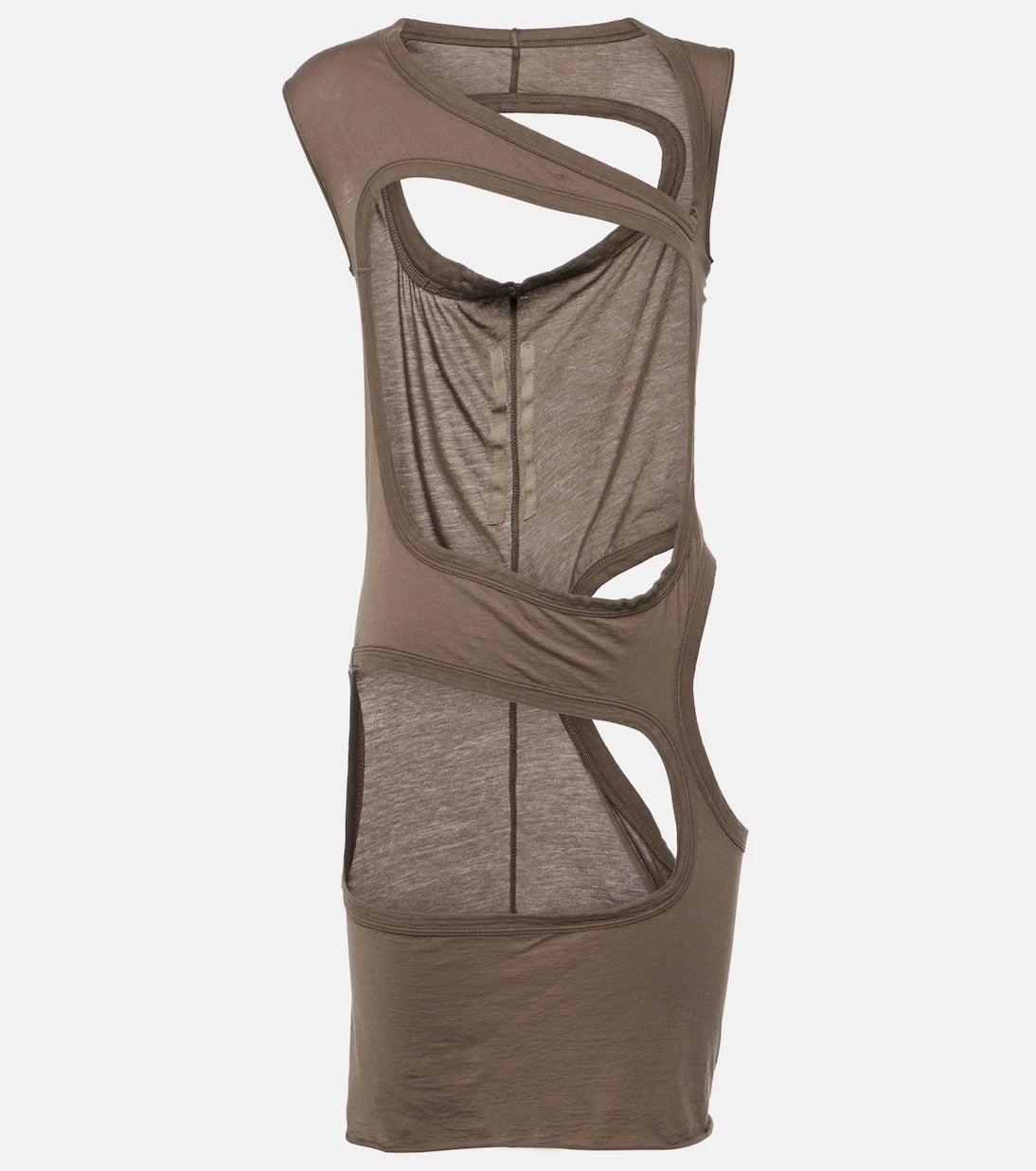 Rick Owens - DRKSHDW توب قطني بفتحات