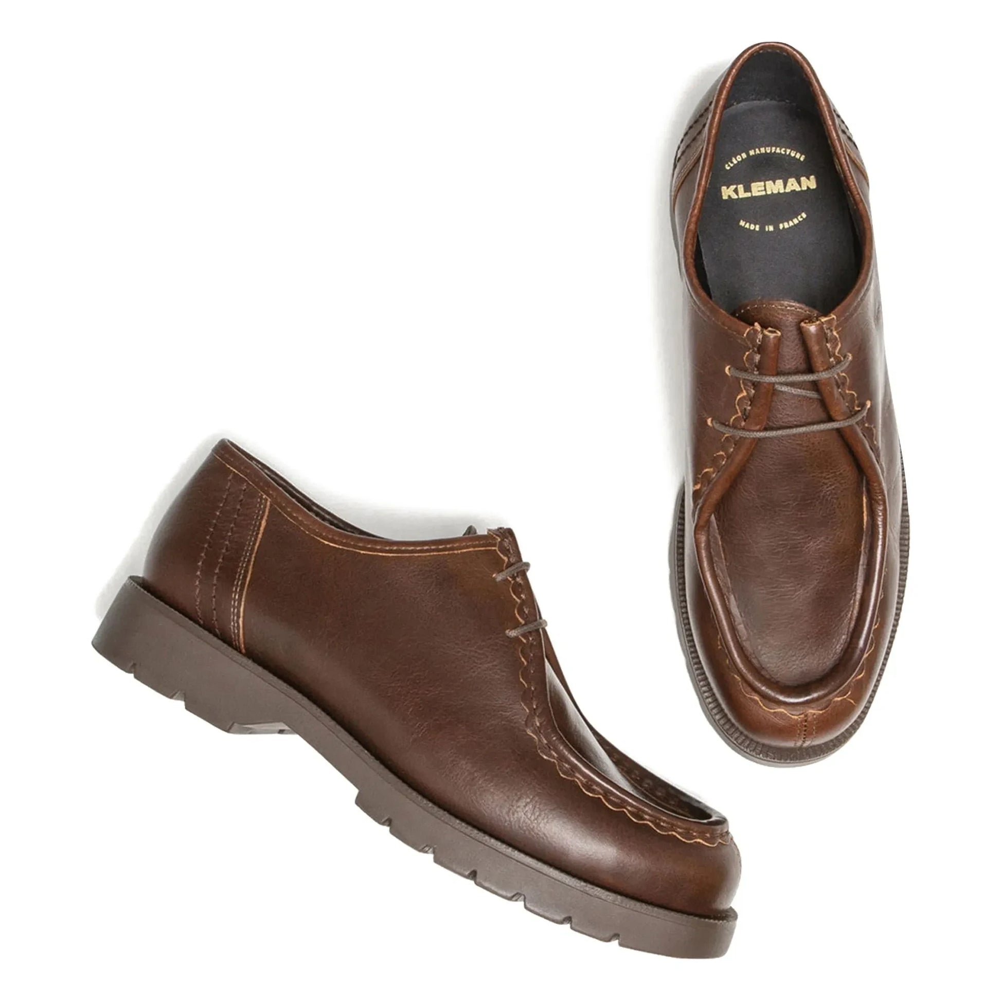 Kleman - Padror A Leather Derbies | Brown