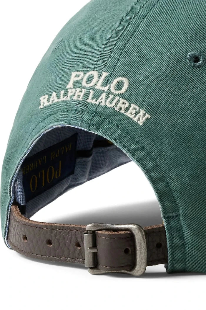 Памучна шапка с козирка Polo Ralph Lauren