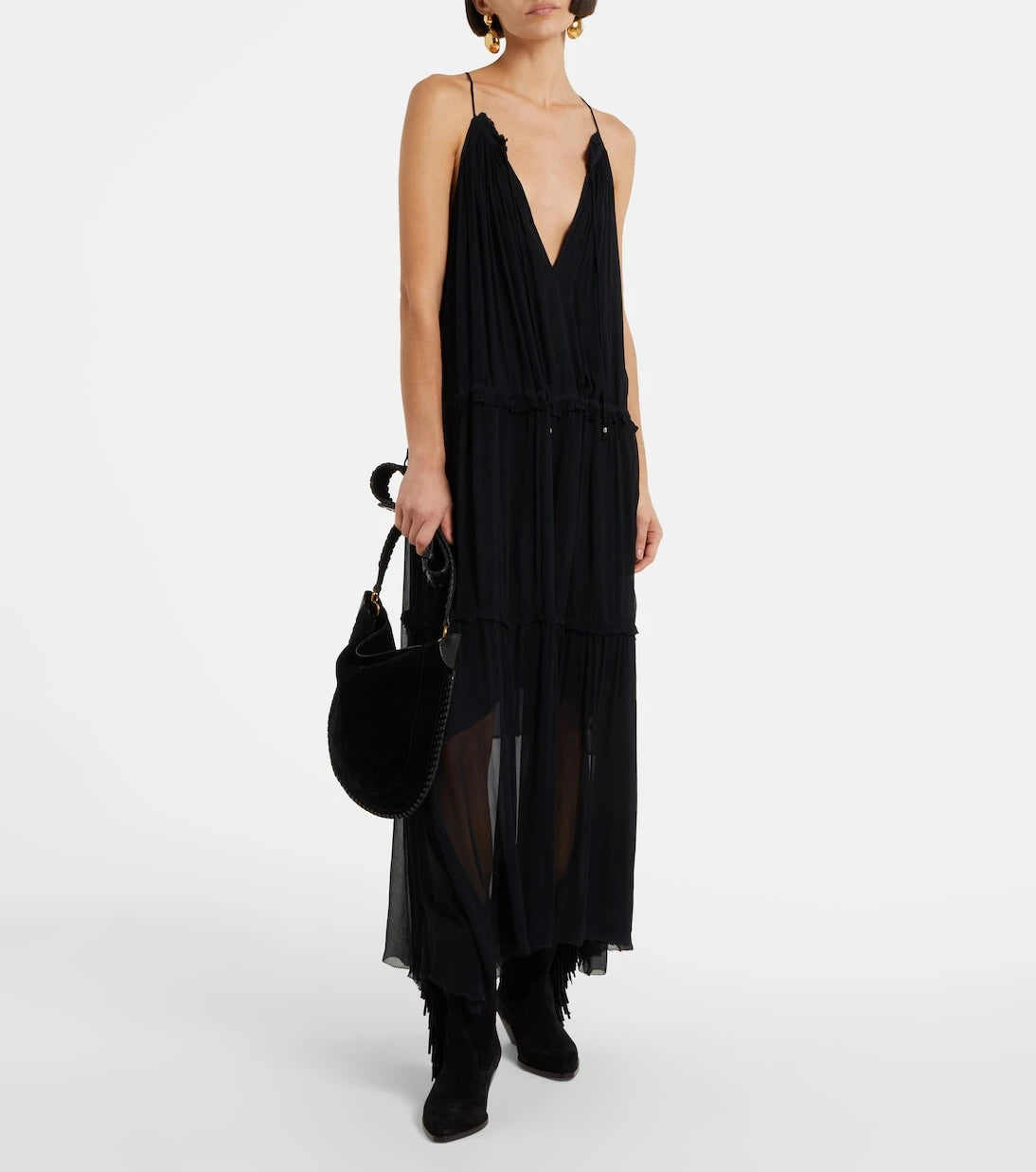 Marant Etoile - Alita chiffon midi dress