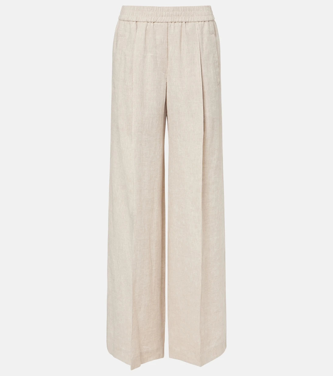 Brunello Cucinelli - Linen wide-leg pants