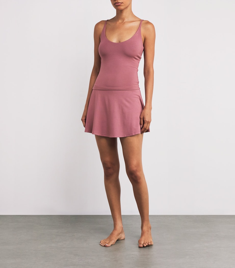 Skims Pink Smooth Lounge Cami Top