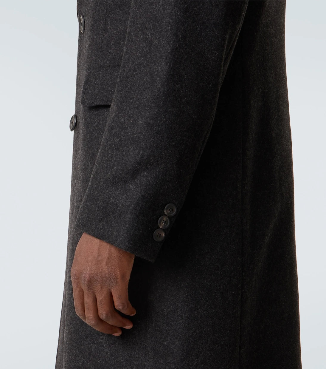 Our Legacy - Whale double-breasted wool-blend coat