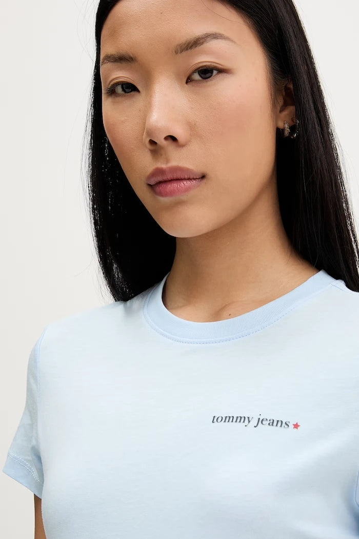 Tommy Jeans тениска дамска от памук