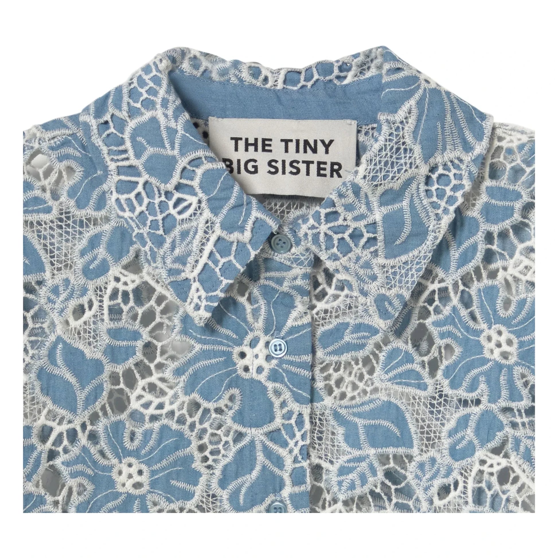 The Tiny Big Sister - Cotton shirt | Blue