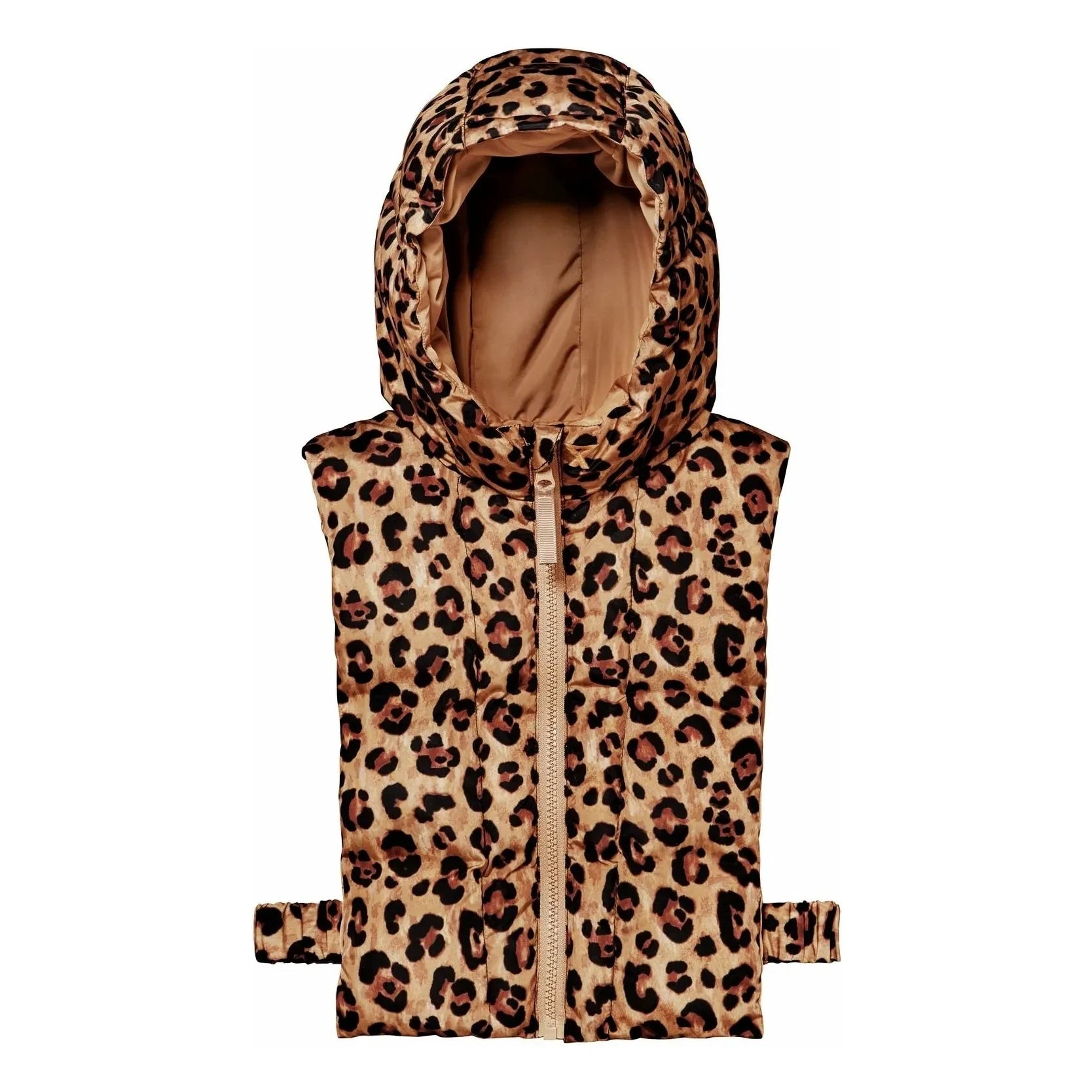 Fudoon - Exclusivité Fudoon X Smallable - Reversible Leopard Hooded Down Jacket | Brown