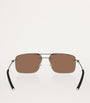 Moncler Grey Steel Doppler ME4003 Sunglasses