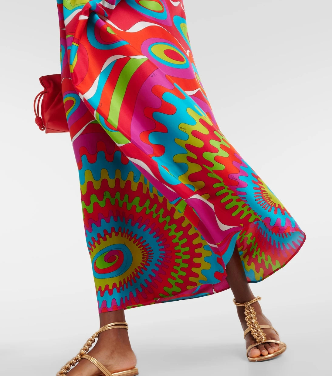 Pucci - Bersaglio silk kaftan