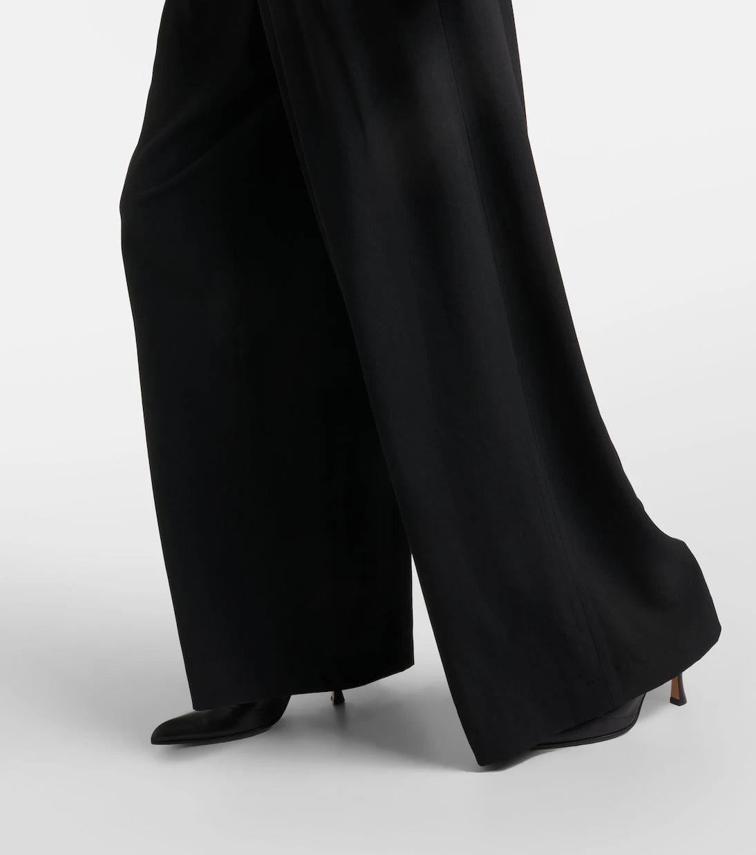 Dries Van Noten - Pleated wool-blend pants