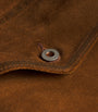 Brown Double RL Roughout Suede Jacket