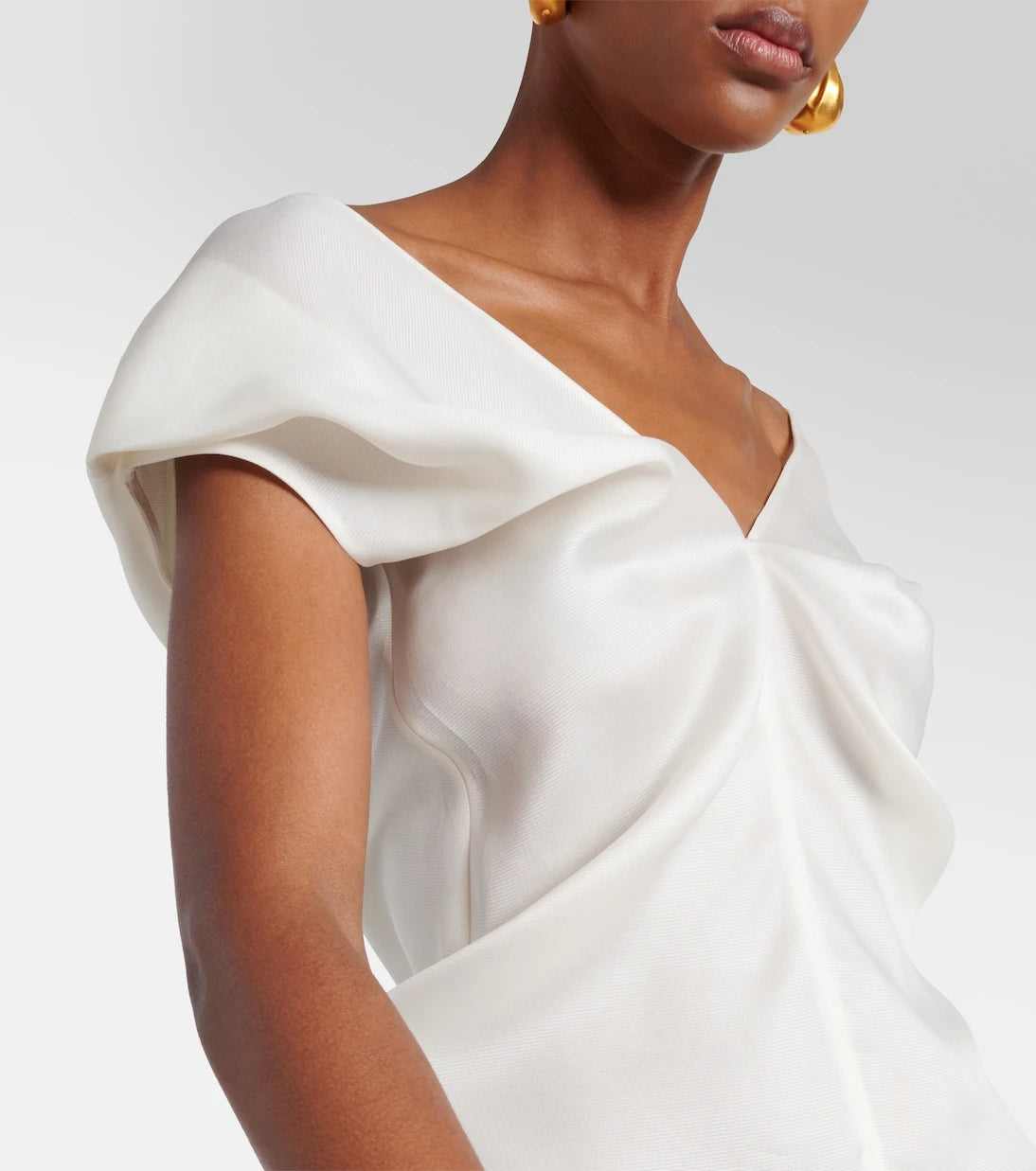 Khaite - Ami silk top