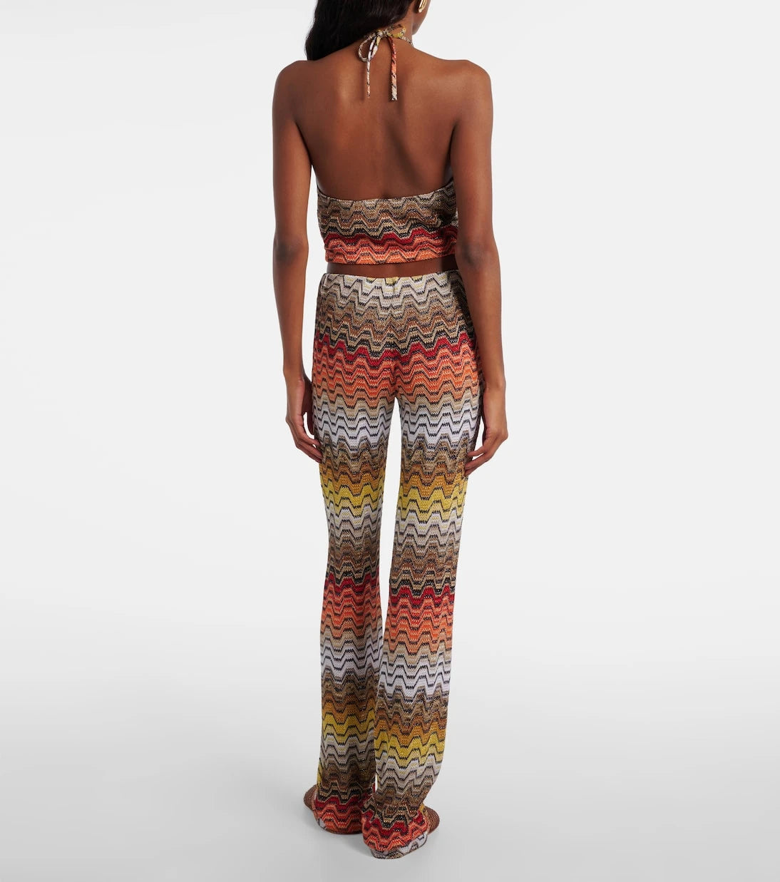 Missoni - Wave lamé slim pants