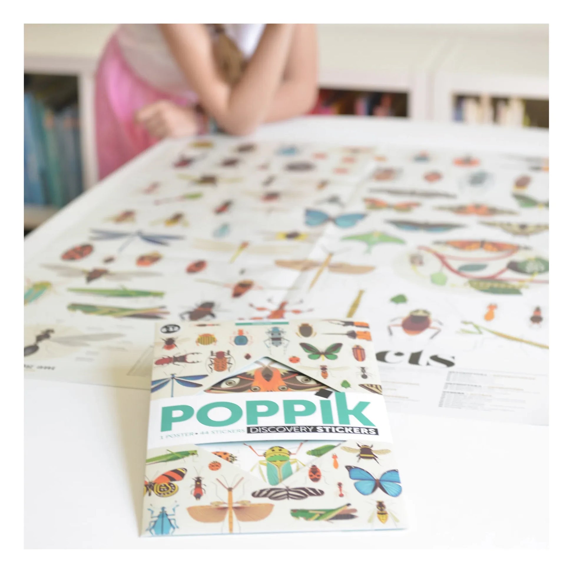 Poppik - Insects Sticker Poster