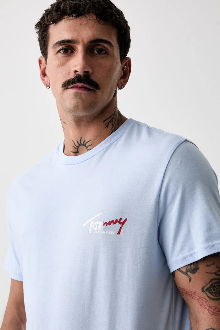 Tommy Jeans Erkek Pamuk Tişört