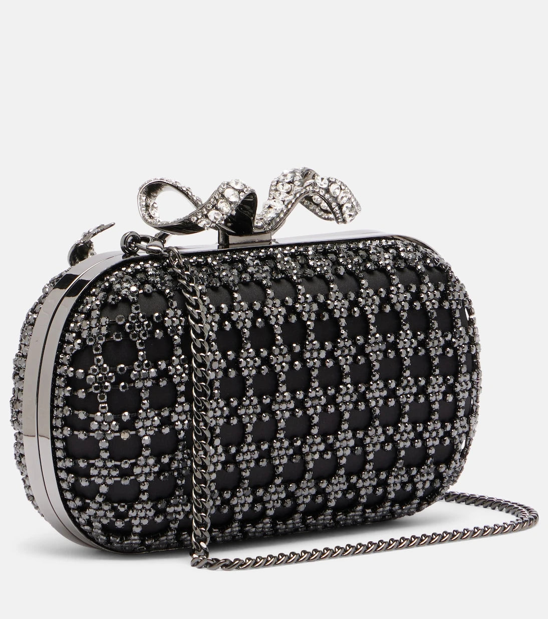 Self-Portrait - Small beaded clutch