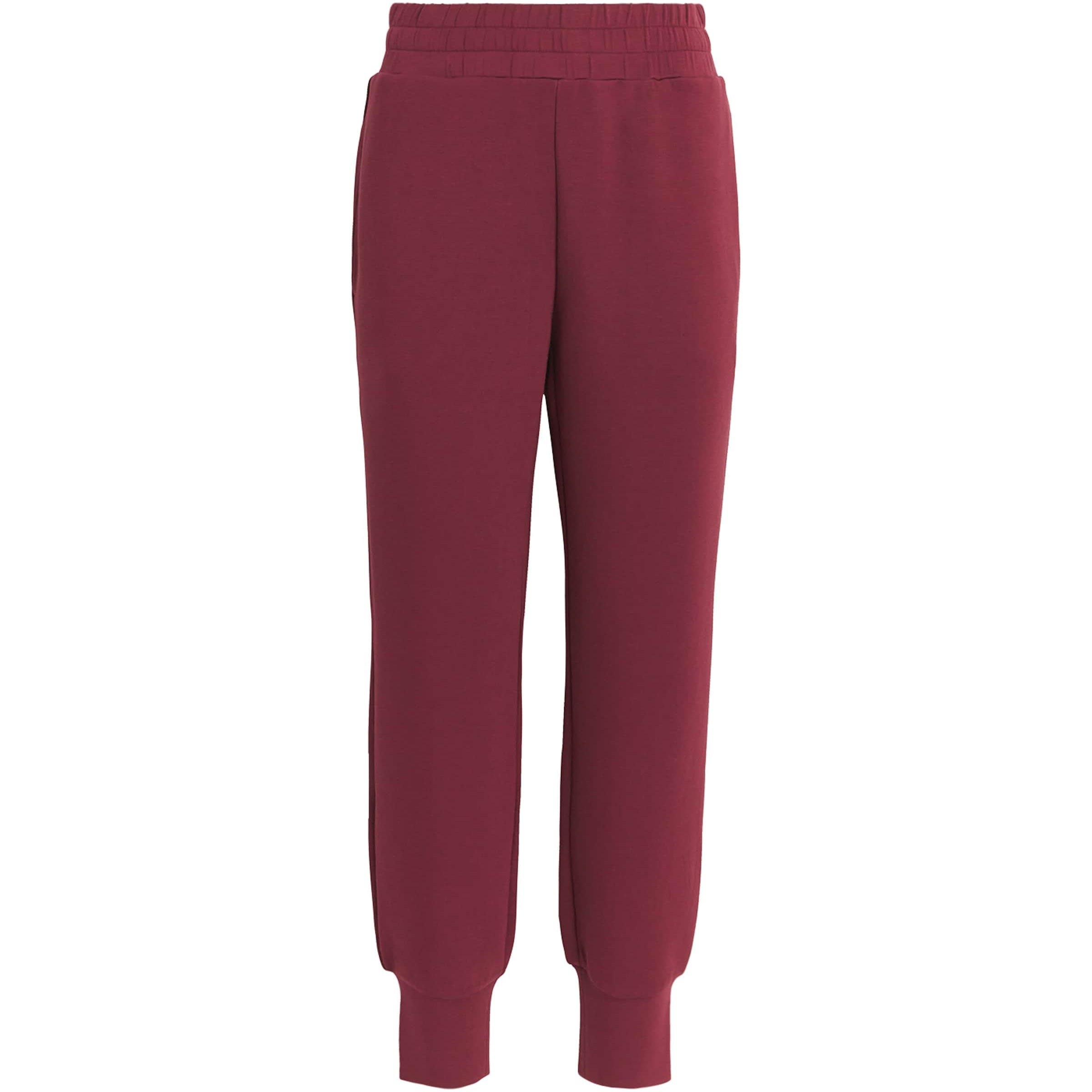Varley Burgundy The Slim Cuff Sweatpants