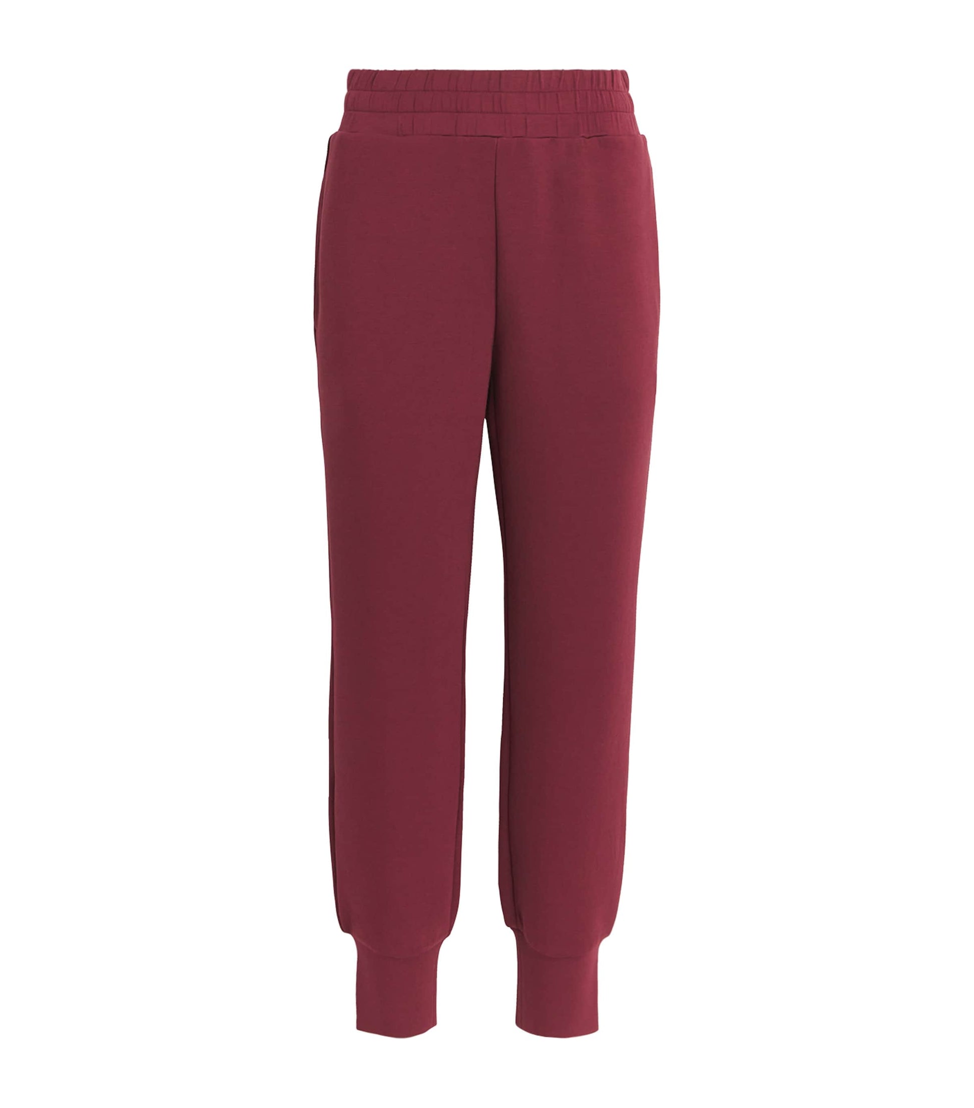 Varley Burgundy The Slim Cuff Sweatpants