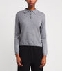 Cashmere Minou Polo Sweater GREY
