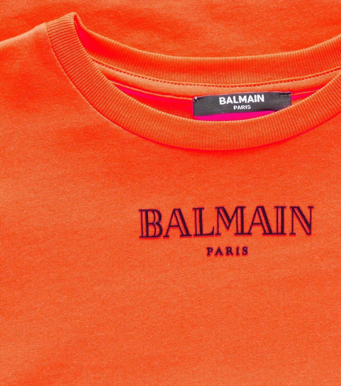 Balmain Kids - تي شيرت قطني