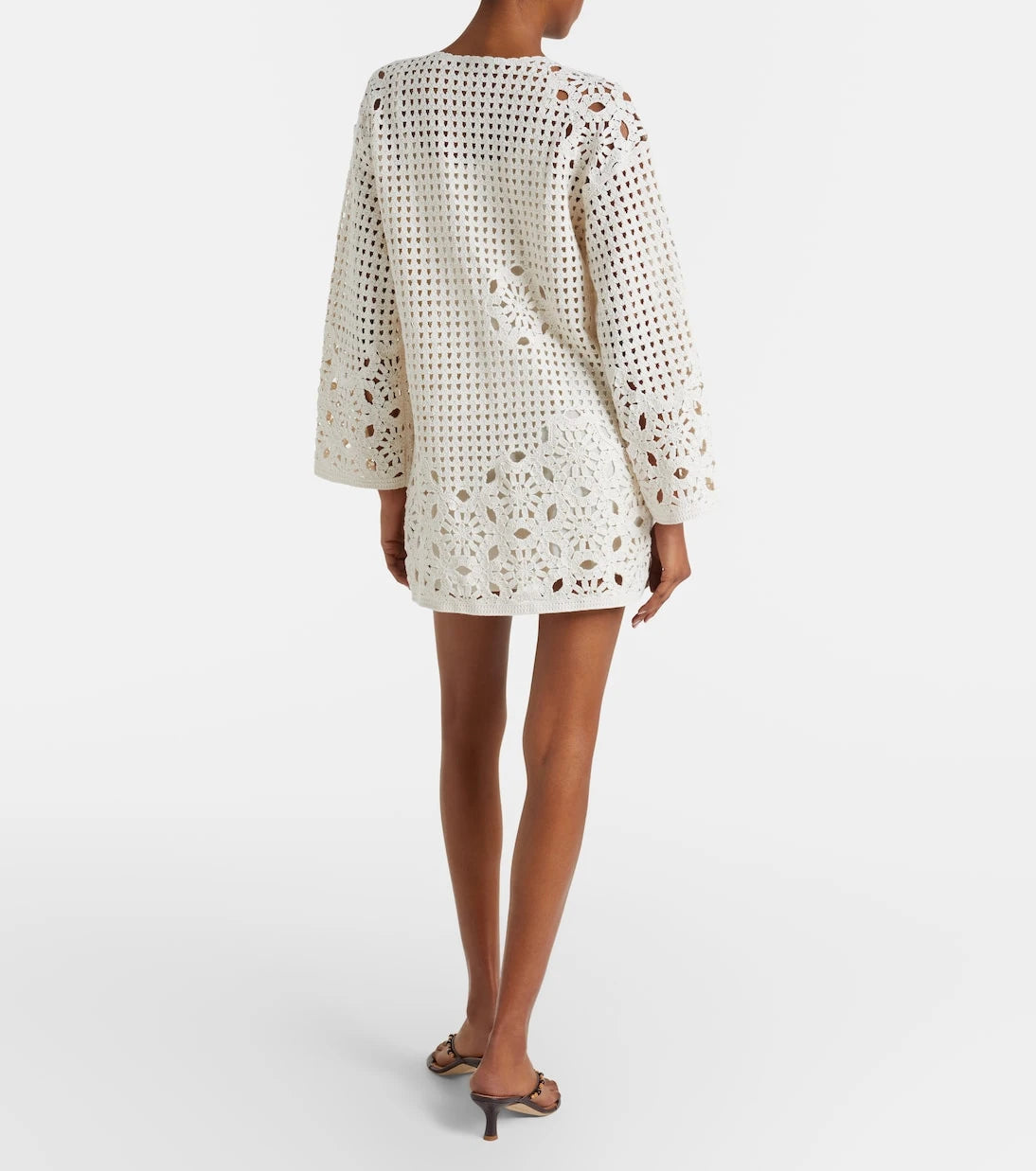 Frame - The Postcard cotton crochet tunic