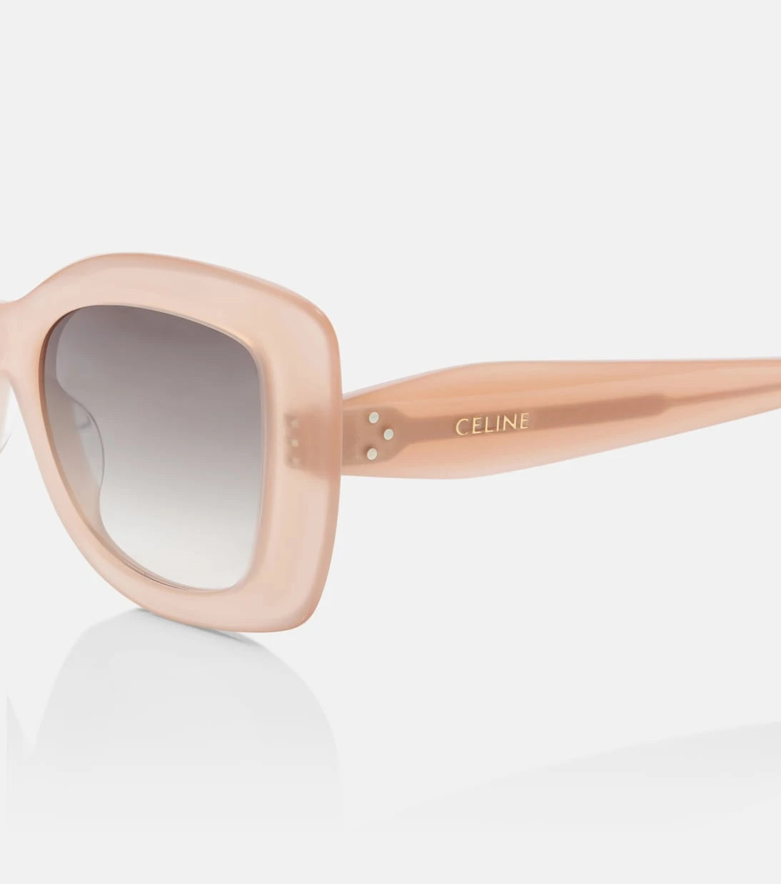 Celine Eyewear - 3 Dots cat-eye sunglasses