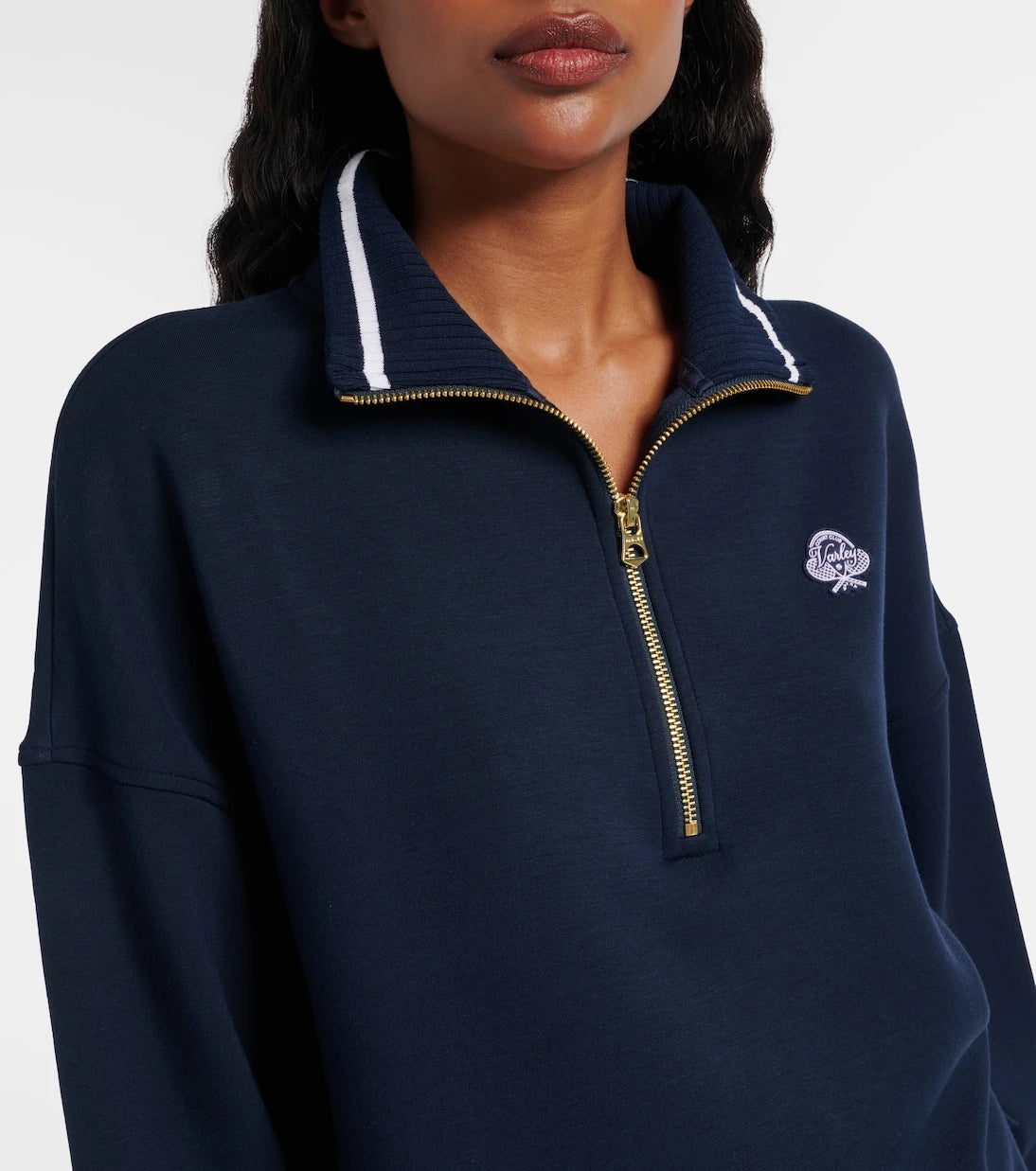 Varley - Bertie yarım fermuarlı sweatshirt