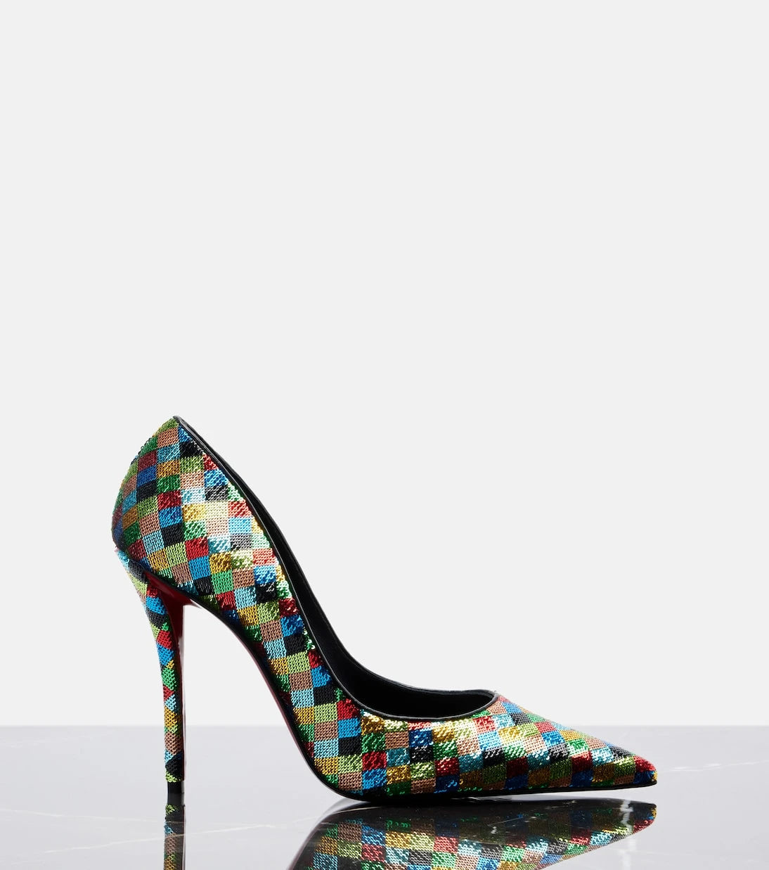 Christian Louboutin - Miss Z sequined pumps