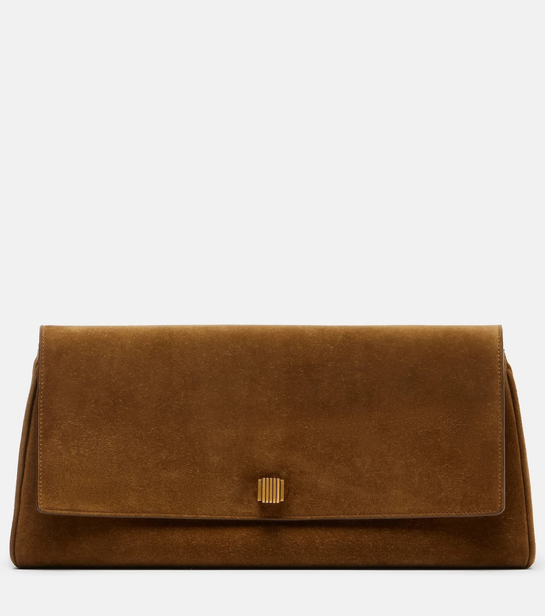 Khaite - Audrey suede clutch