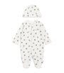 Harrods Cotton Bear All-In-One and Hat Set (0-18 Months)
