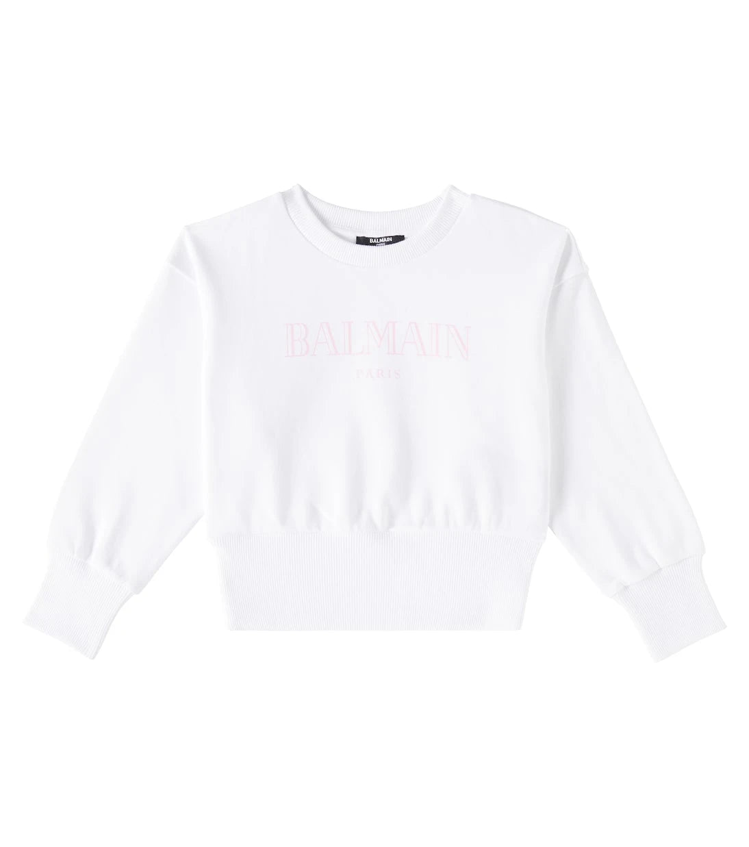 Balmain Kids - سويت شيرت قطني مطبوع