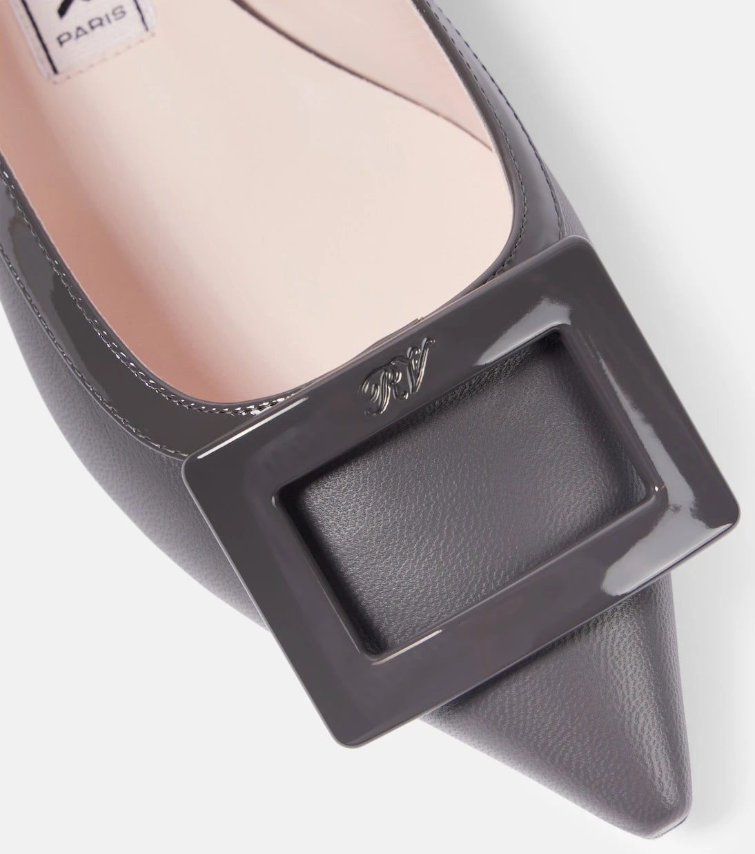 Roger Vivier - Gommettine leather ballet flats