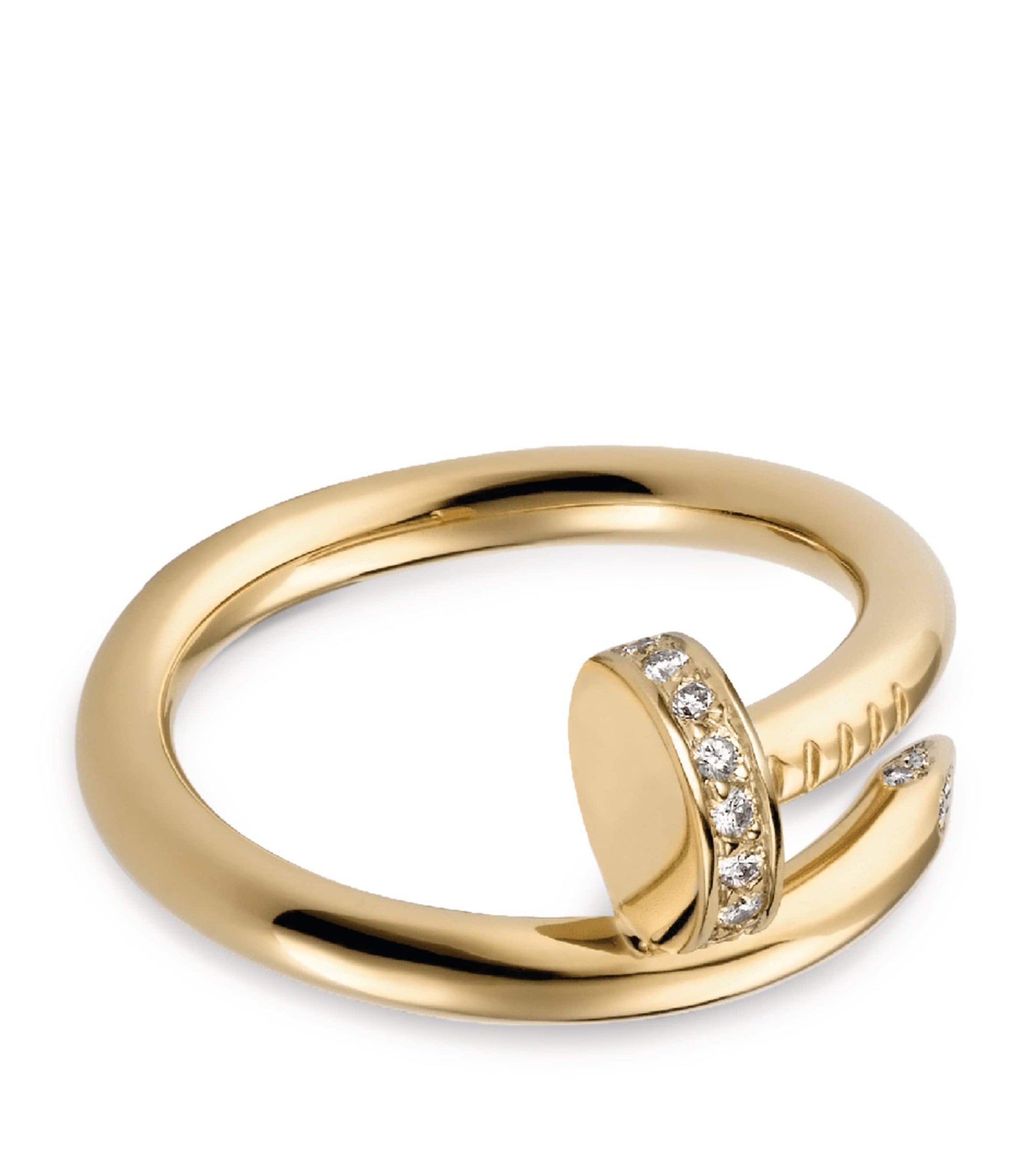 Yellow Gold and Diamond Juste Un Clou Ring