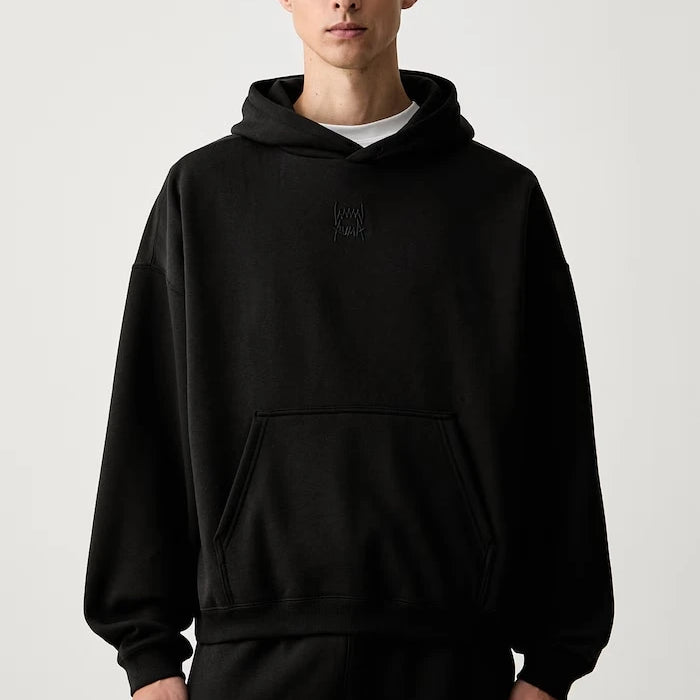 Puma kapüşonlu erkek pamuklu sweatshirt FUNDAMENTALS
