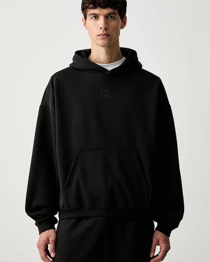 Puma kapüşonlu erkek pamuklu sweatshirt FUNDAMENTALS