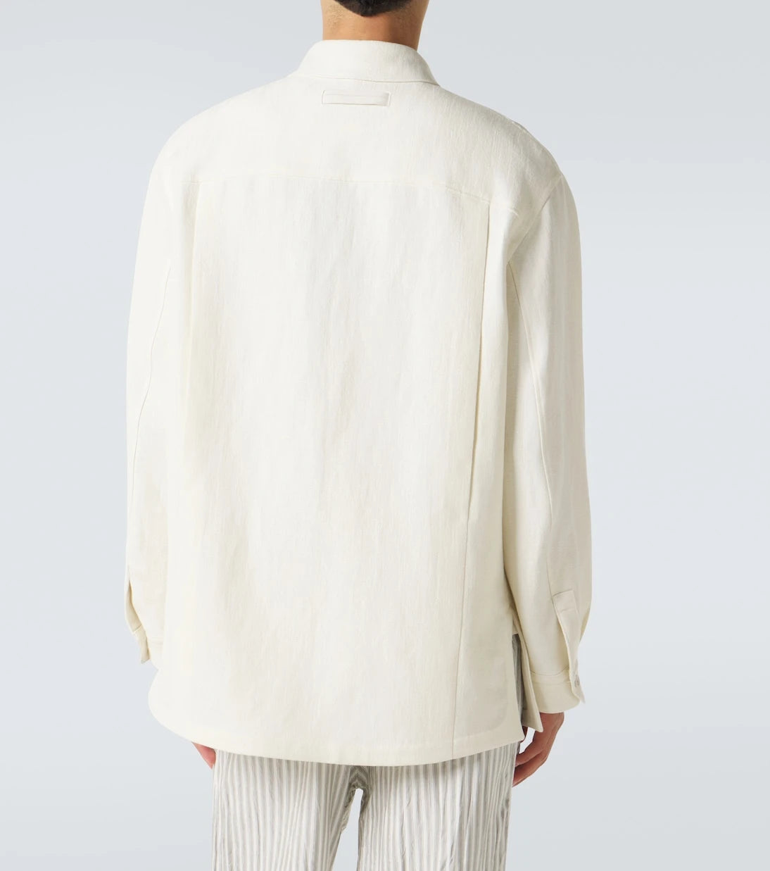Zegna - Wool and linen overshirt