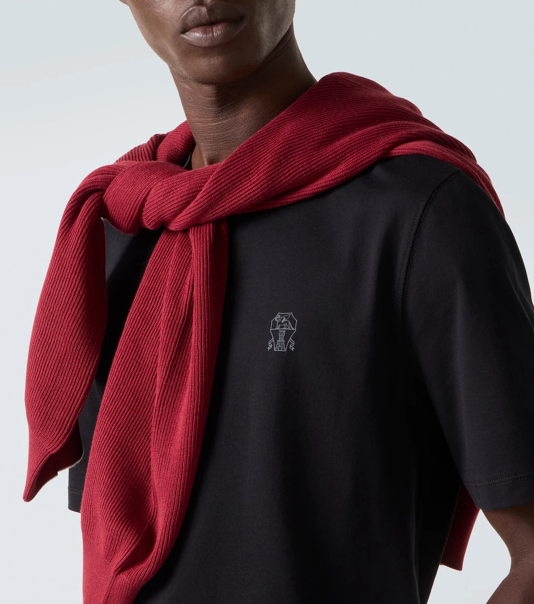 Brunello Cucinelli - Printed cotton jersey T-shirt