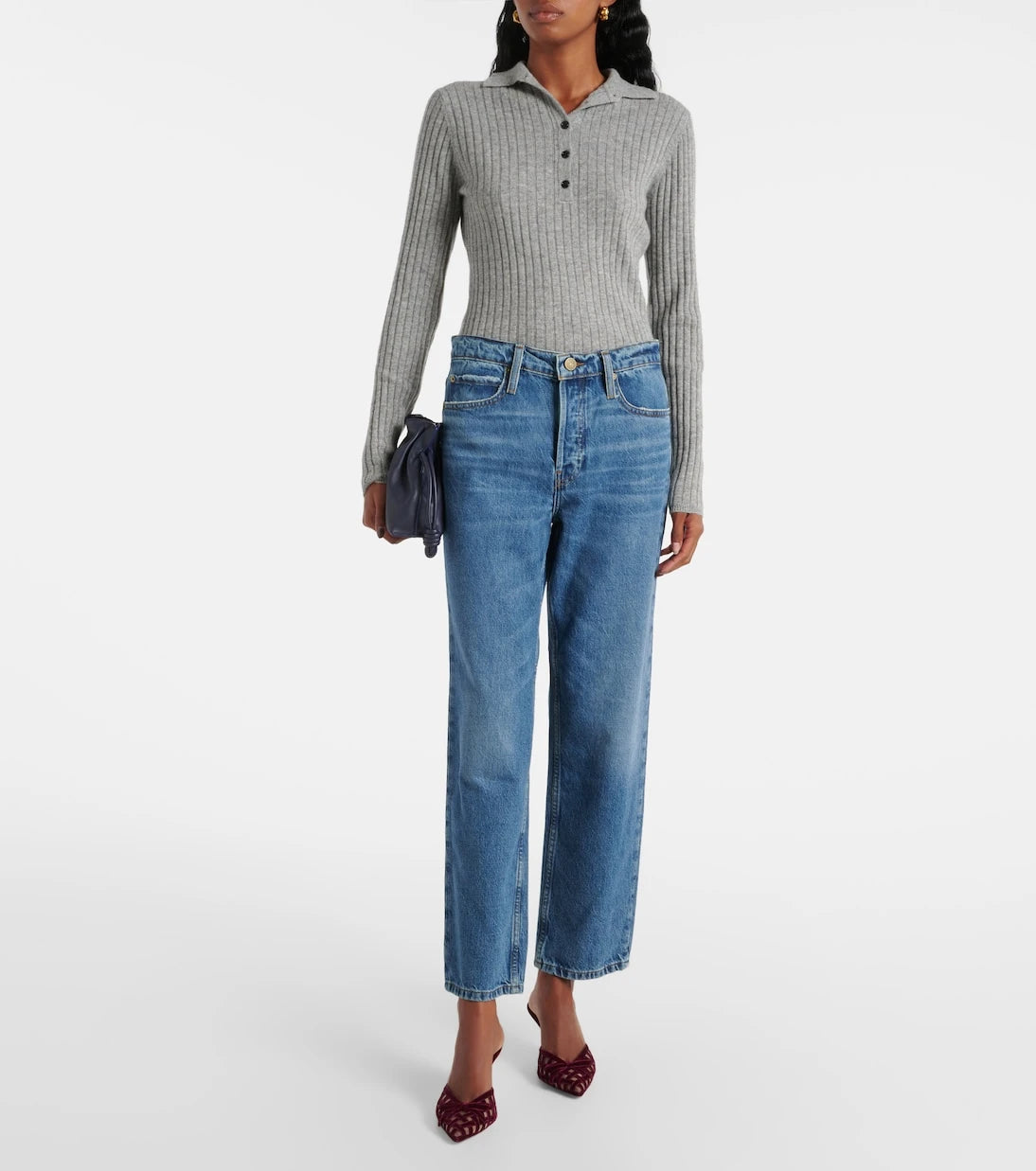 Frame - The Slouchy straight jeans