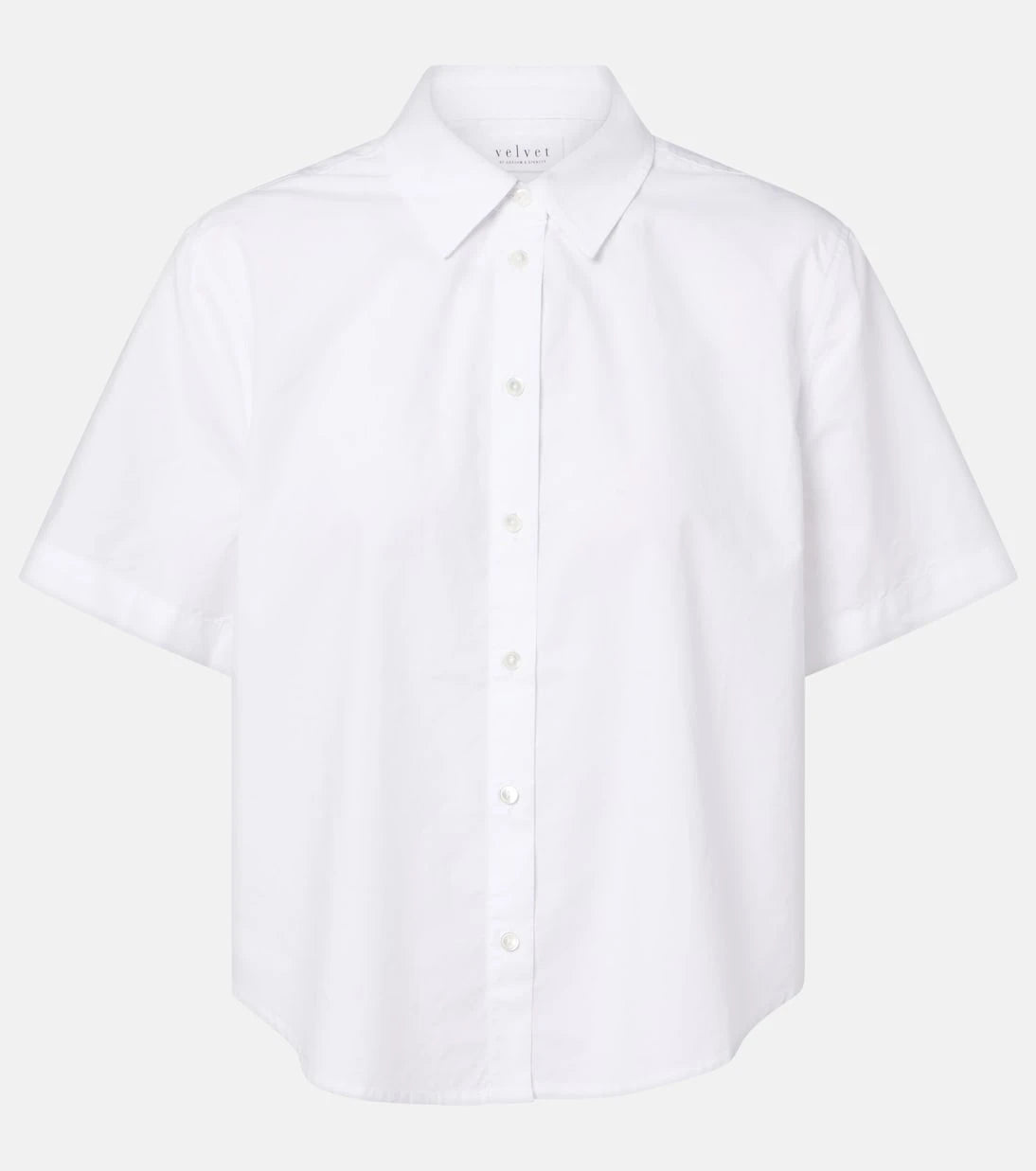 Velvet - Alana cotton poplin shirt