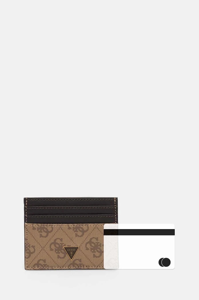 Кожен калъф за карти Guess MITO