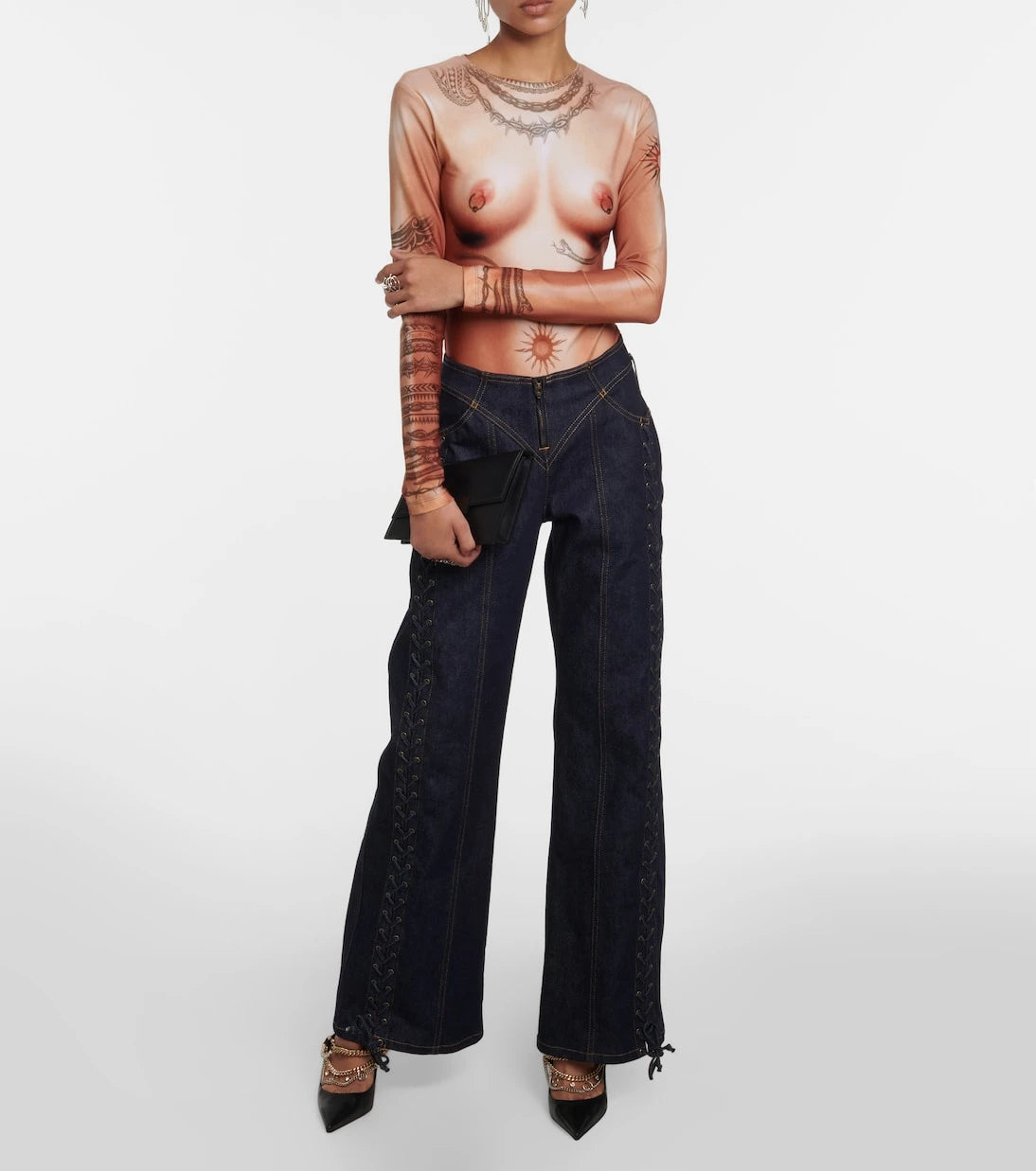 Jean Paul Gaultier - Tattoo Collection bodysuit