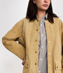 Rag & Bone Beige Calf Suede Cassidy Jacket