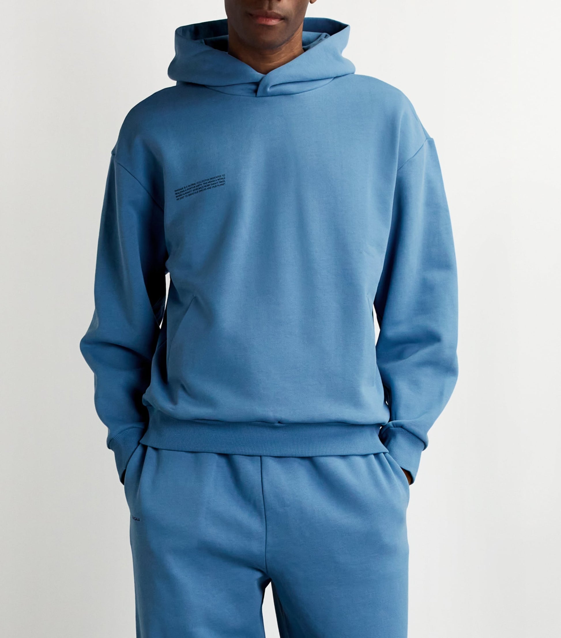 Blue Organic Cotton DNA Hoodie