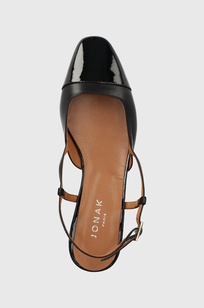 Кожени балеринки Jonak DHAPOU VERNIS CUIR