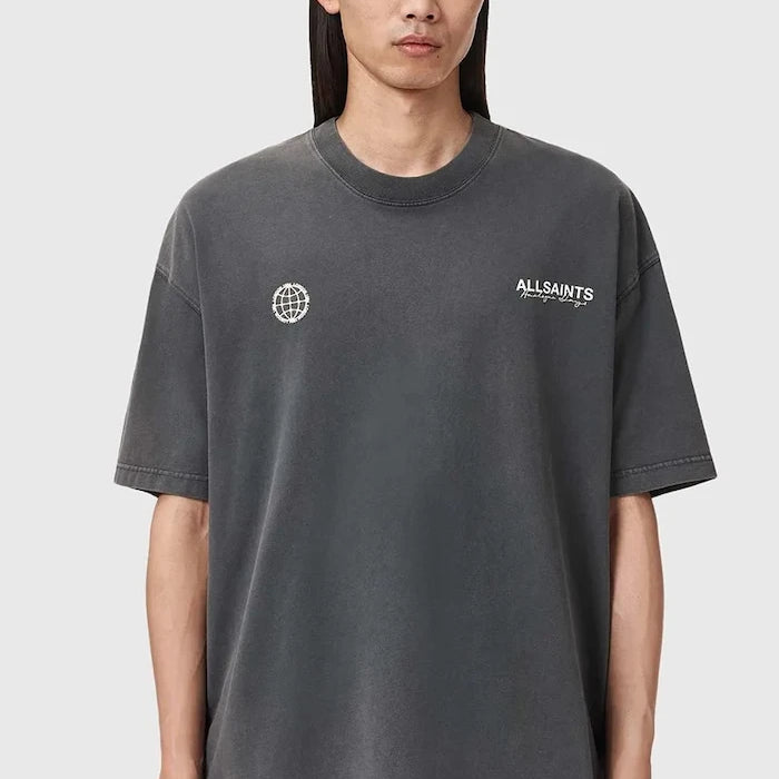 Памучна тениска AllSaints EMBLEM