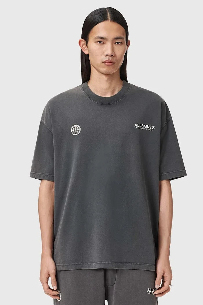 Памучна тениска AllSaints EMBLEM