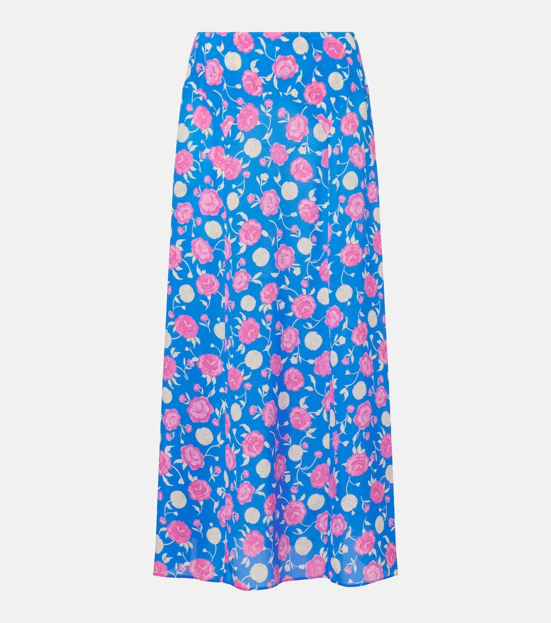 Rixo - Carpi floral silk midi skirt
