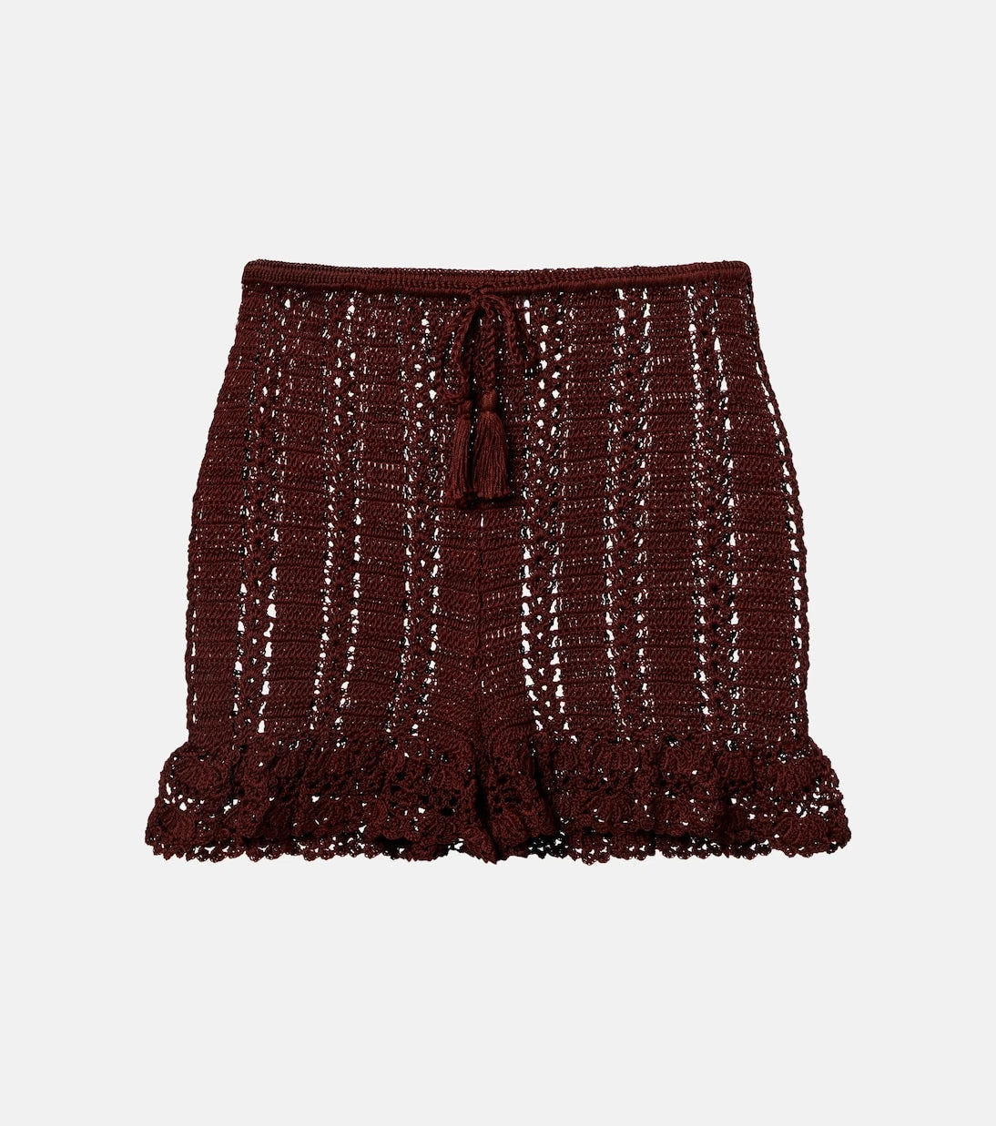 Anna Kosturova - Crochet cotton shorts